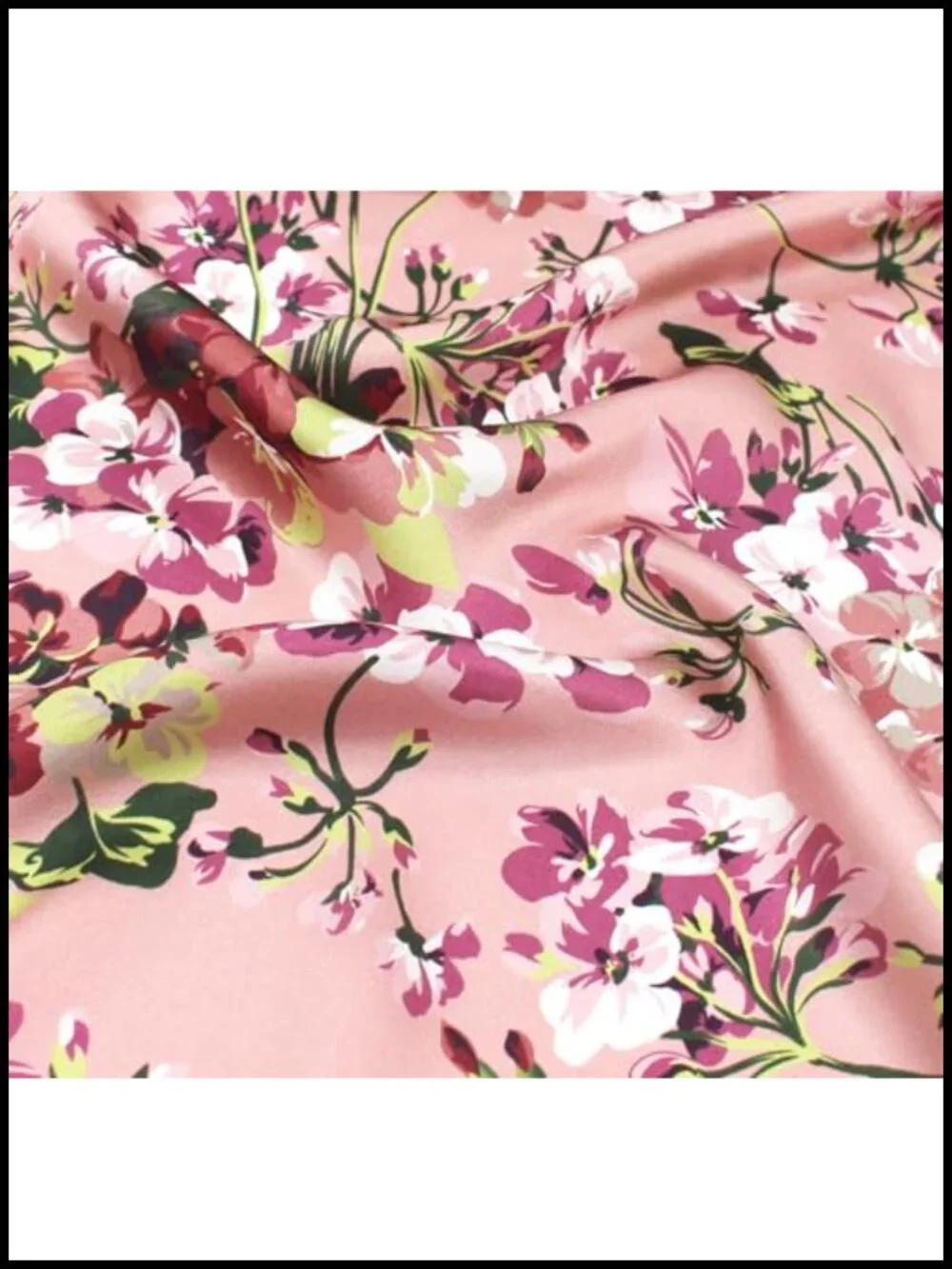 100% Mulberry Silk Square Scarf for Hair, Neck, Head - Fashion Neckerchief